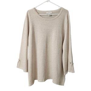Liz Claiborne Bell Sleeve Sweater NEW Women's Size XXL